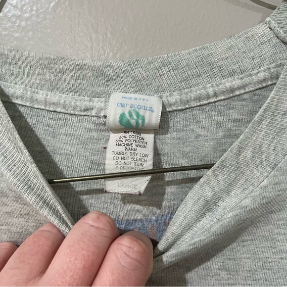 Girl Scouts Gray Short Sleeve Tee - Picture 3 of 5